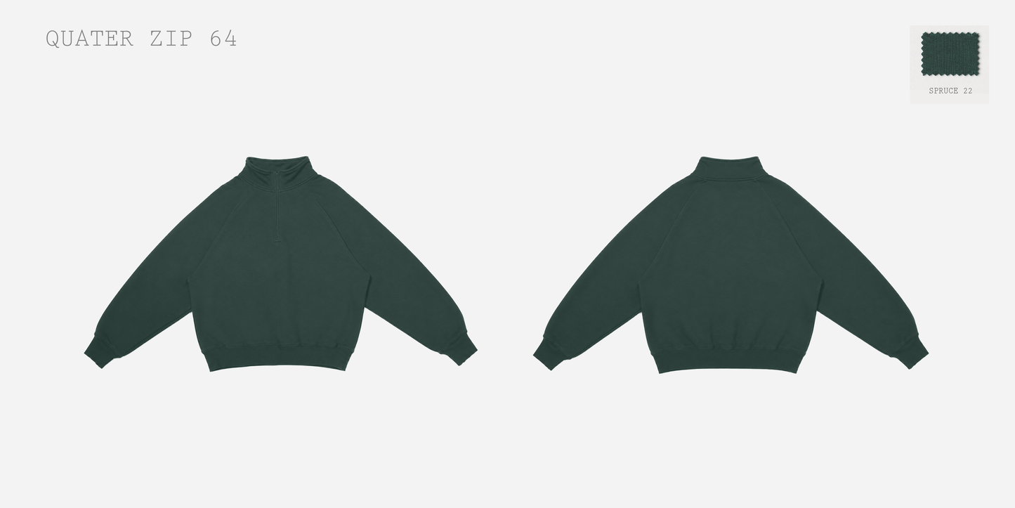 QUARTER ZIP 64